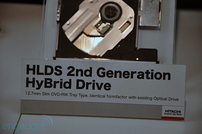 Hybrid Optical Drives Spin and Store