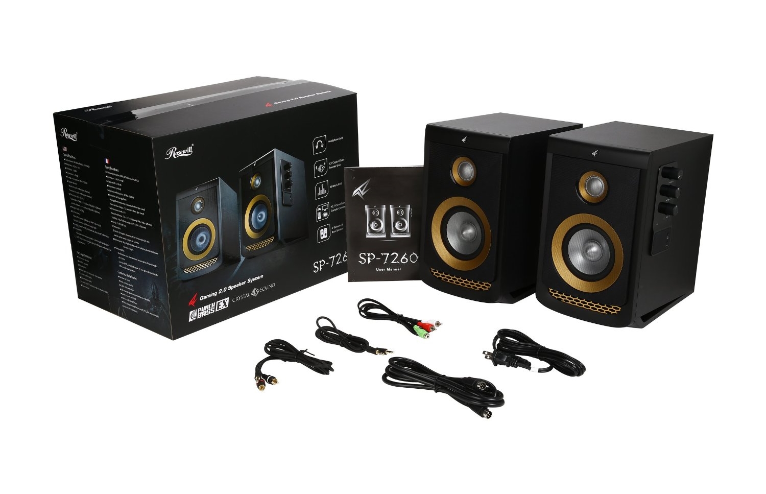 SP-7260 60-Watt Multimedia Speakers