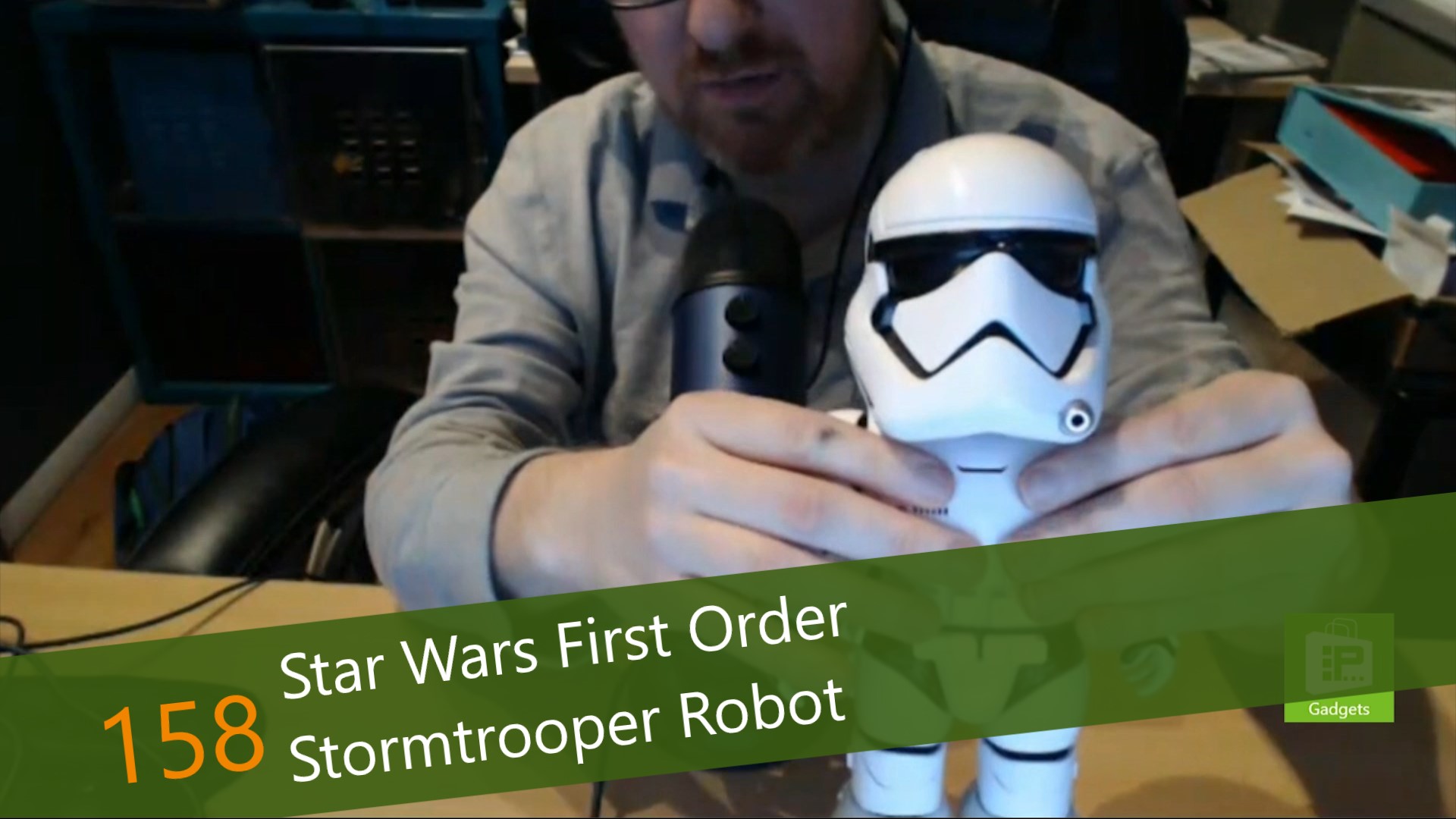 Star Wars First Order Stormtrooper Robot - Episode 158 episode artwork