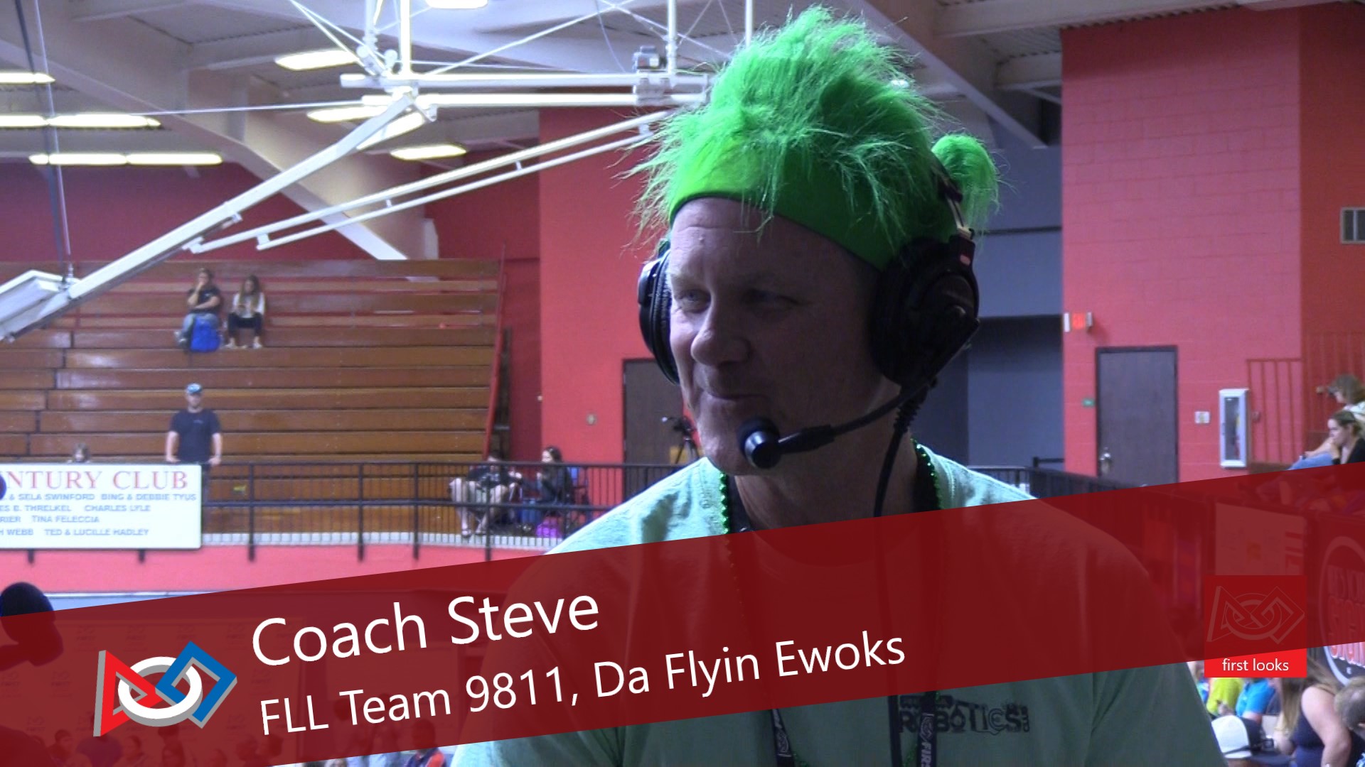 Coach Steve with FLL Team 9811, Da Flyin Ewoks episode artwork