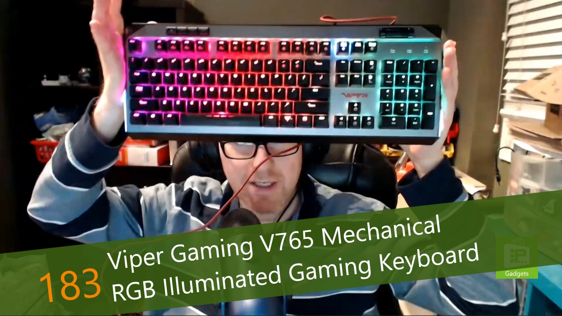 Viper Gaming V765 Mechanical RGB Illuminated Gaming Keyboard - Episode 183 episode artwork