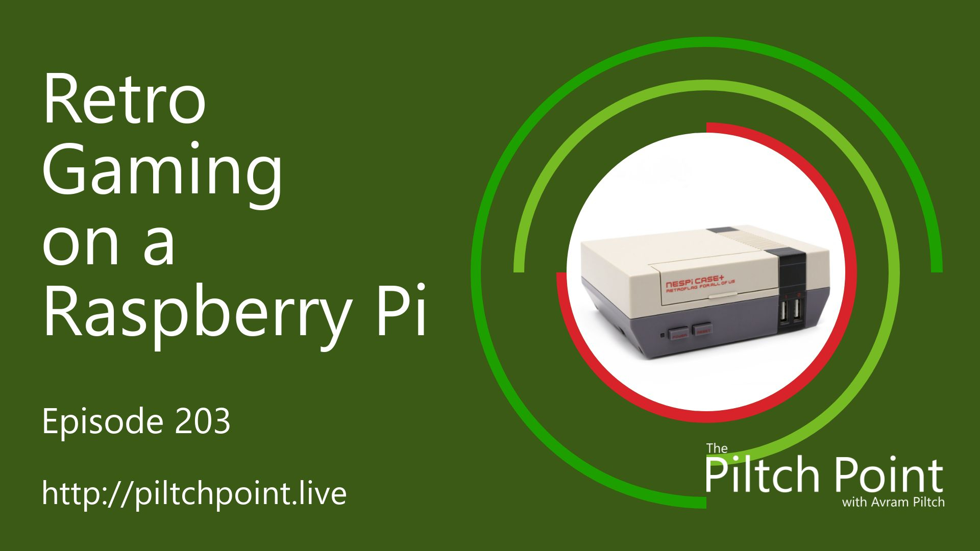 Retro Gaming on a Raspberry Pi - Episode 203 episode artwork