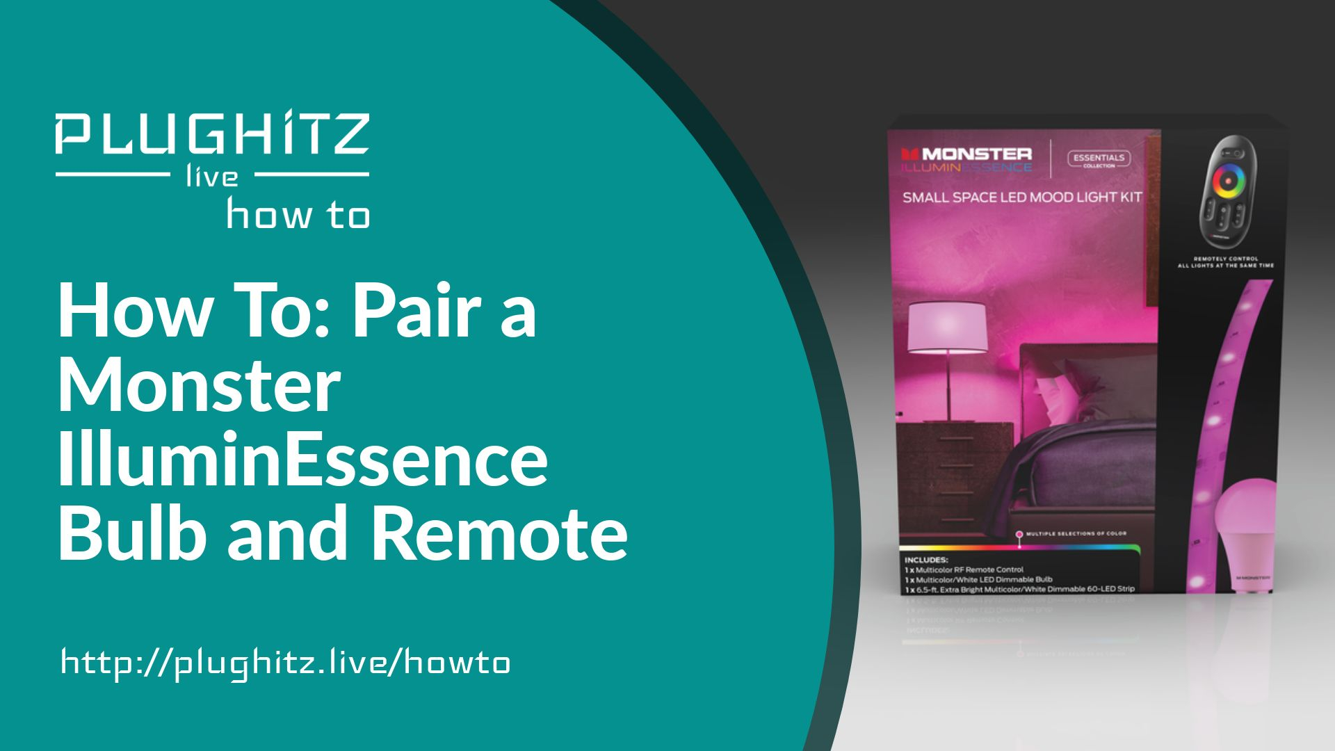 Pair a Monster IlluminEssence Light and Remote
