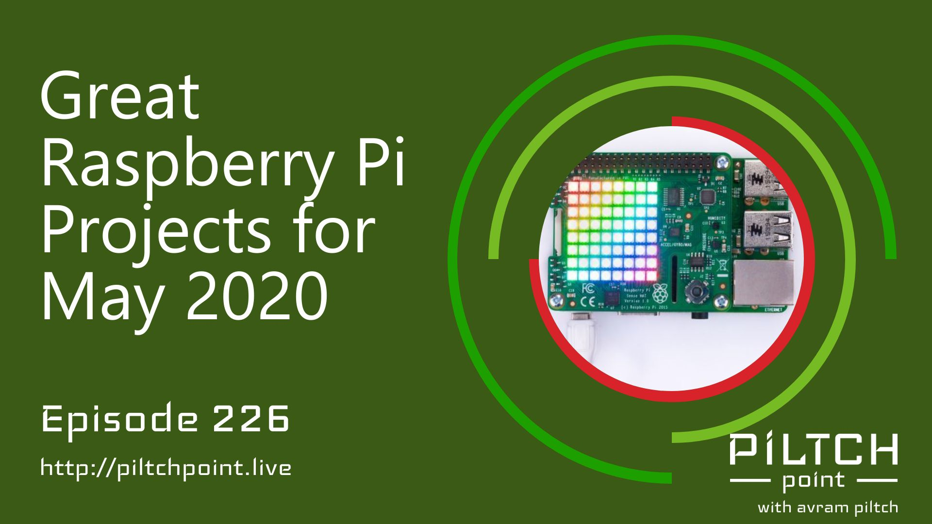 Great Raspberry Pi Projects for May 2020 - Episode 226 episode artwork