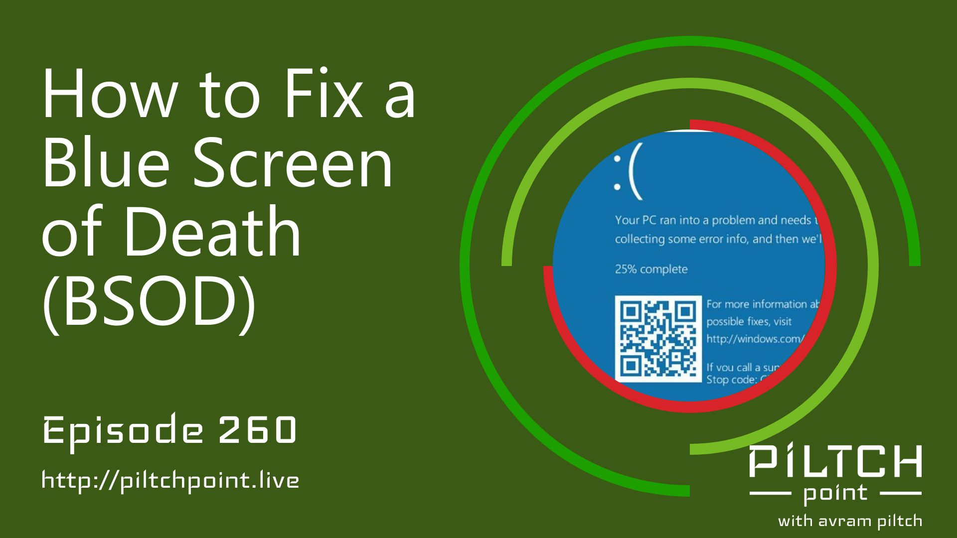 How to Fix a Blue Screen of Death (BSOD) - Episode 260 episode artwork