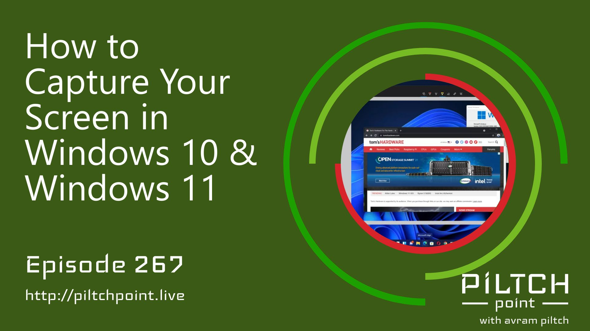 How to Capture Your Screen in Windows 10 & 11 - Episode 267 episode artwork