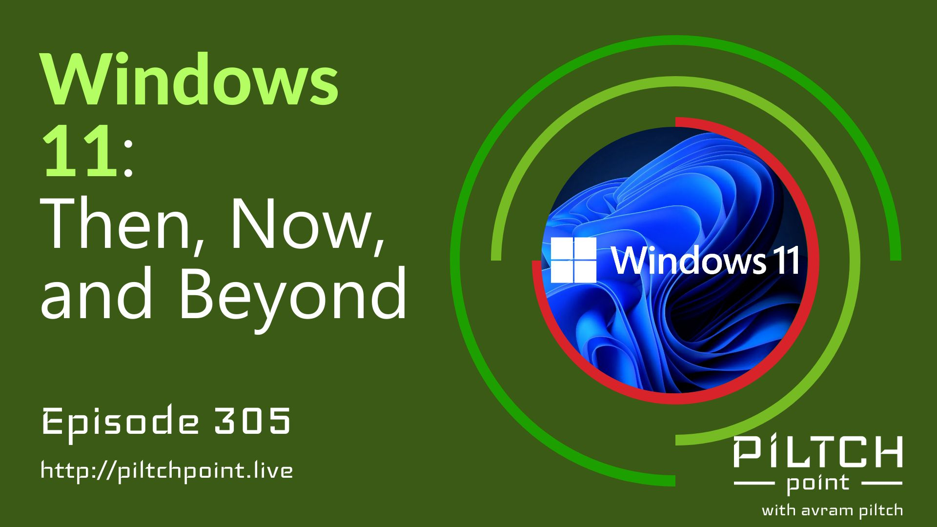 Windows 11: Then, Now, and Beyond - Episode 305 episode artwork