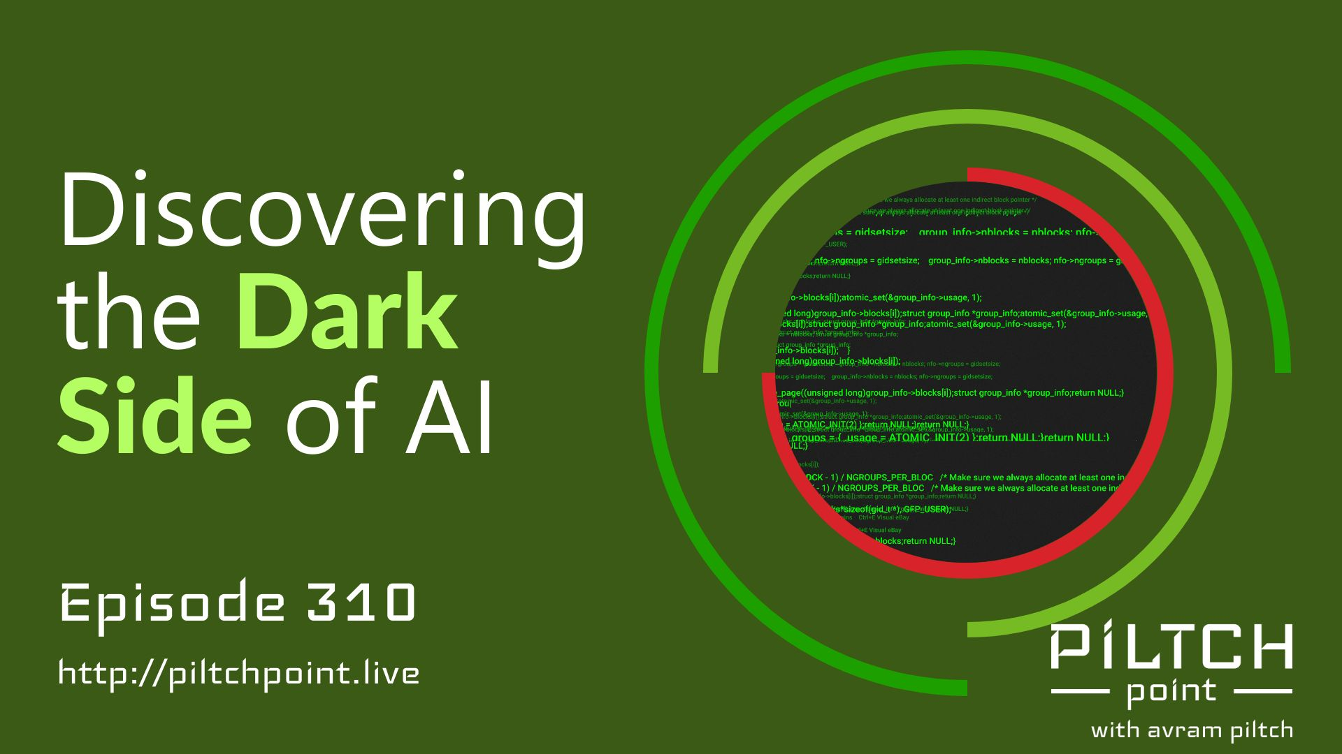 Discovering the Dark Side of AI - Episode 310 episode artwork