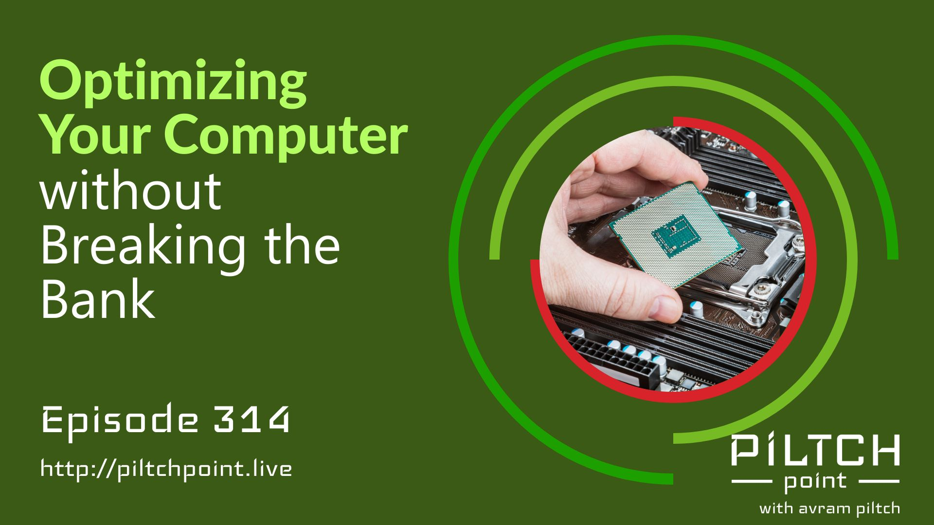 Optimizing Your Computer without Breaking the Bank - Episode 314 episode artwork