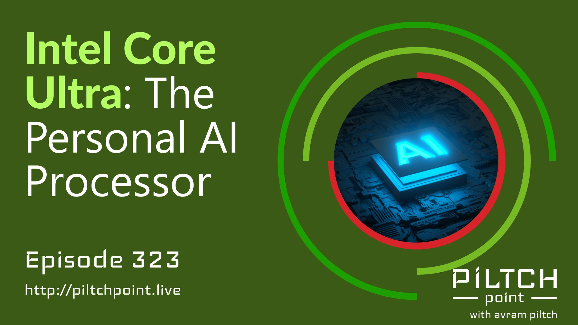 Intel Core Ultra: The Personal AI Processor - Episode 323 episode artwork