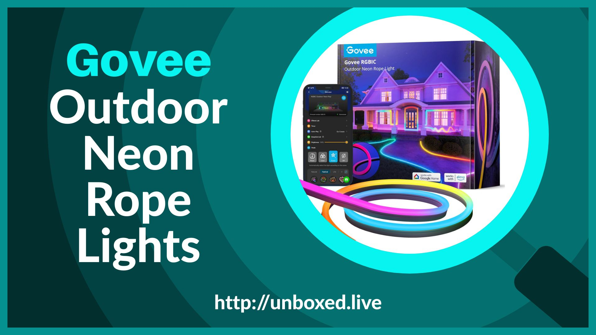 Unveiling the Govee RGBIC Outdoor Neon Rope Light: What's In the Box?