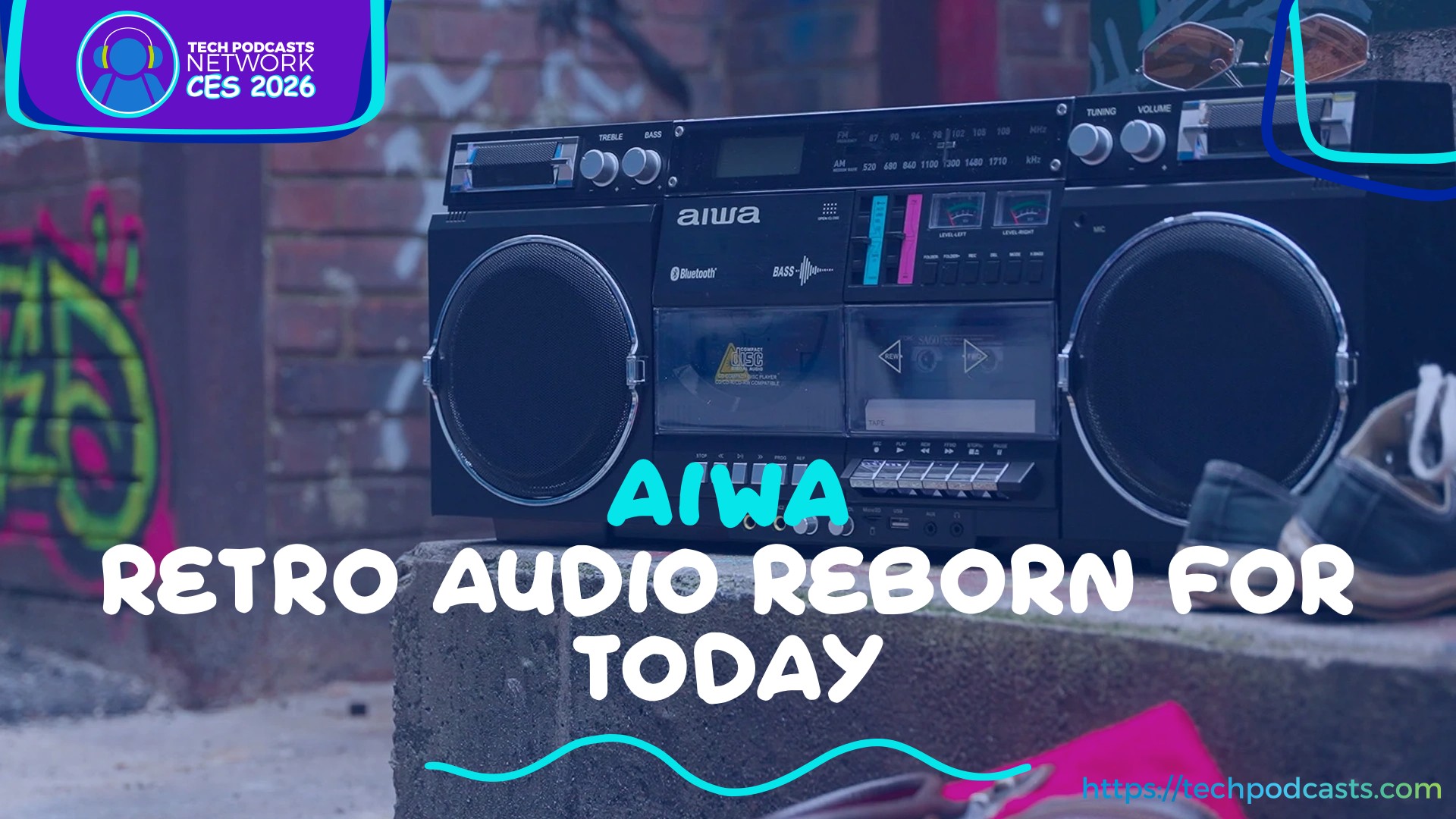 AIWA Brings Retro Audio Back to Life with Modern Bluetooth Speakers