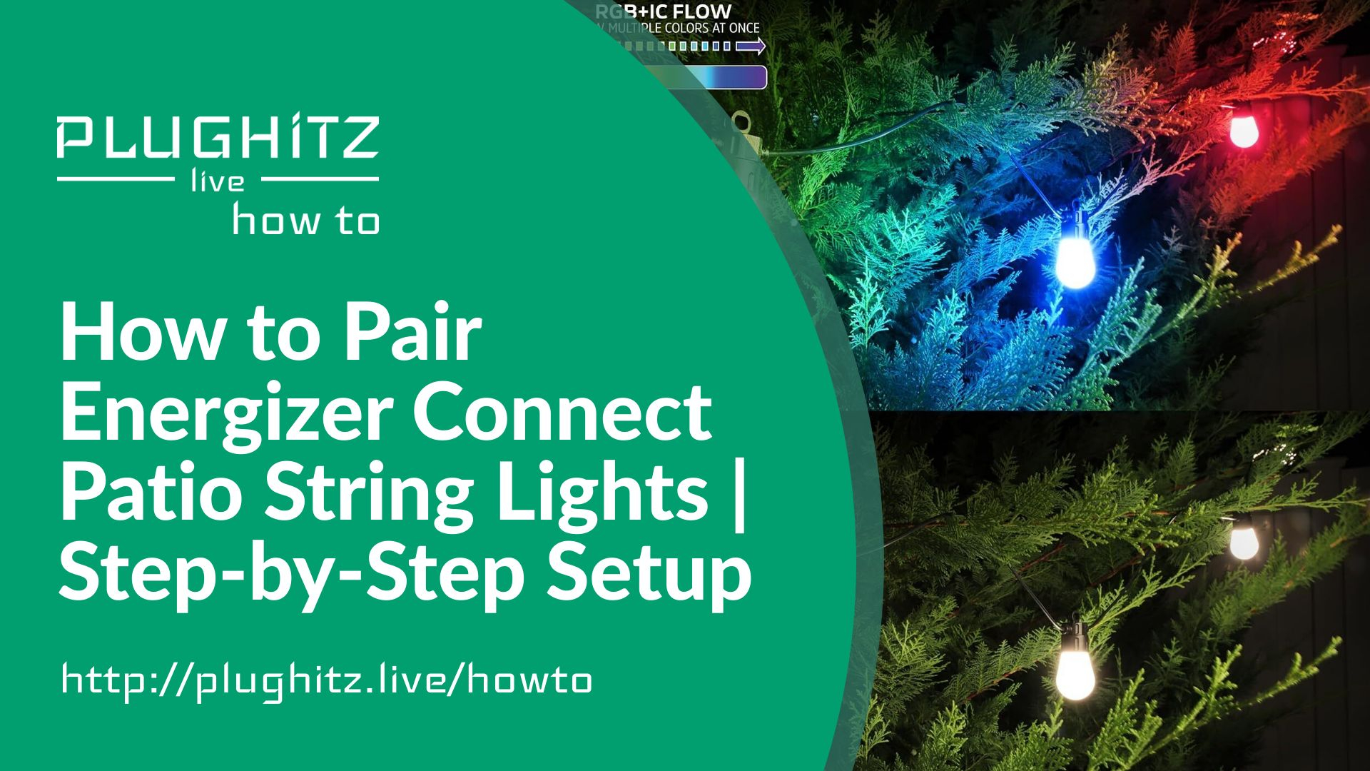 How to Pair Energizer Connect Patio String Lights | Step-by-Step Setup