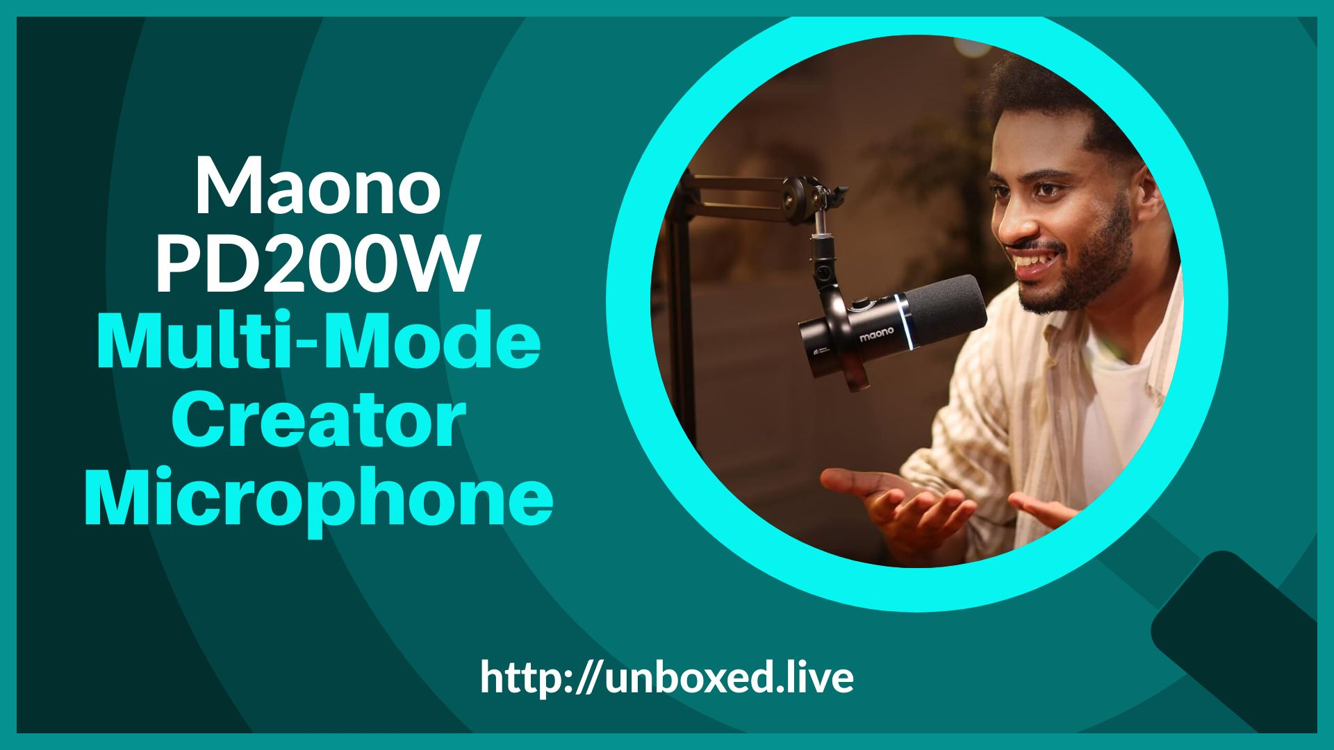 Maono PD200W Wired & Wireless Dynamic Microphone Unboxing & First Look